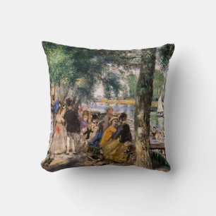 Cojín Decorativo Pierre-Auguste Renoir - Bañistas en el Sena