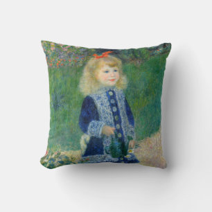 Cojín Decorativo Pierre-Auguste Renoir - Un Chica con capacidad par