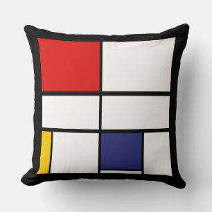 Cojín Decorativo Piet Mondrian, Composición C