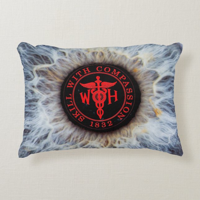 Cojín Decorativo Pieza Rectangular Wills Eye Hospital (Anverso)