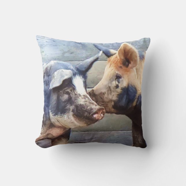 Cojín Decorativo Pig Whisperer (Anverso)