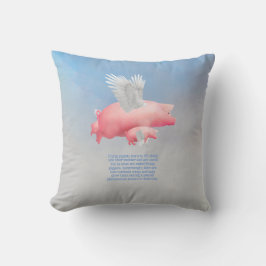 Cojín Decorativo Piglets voladores