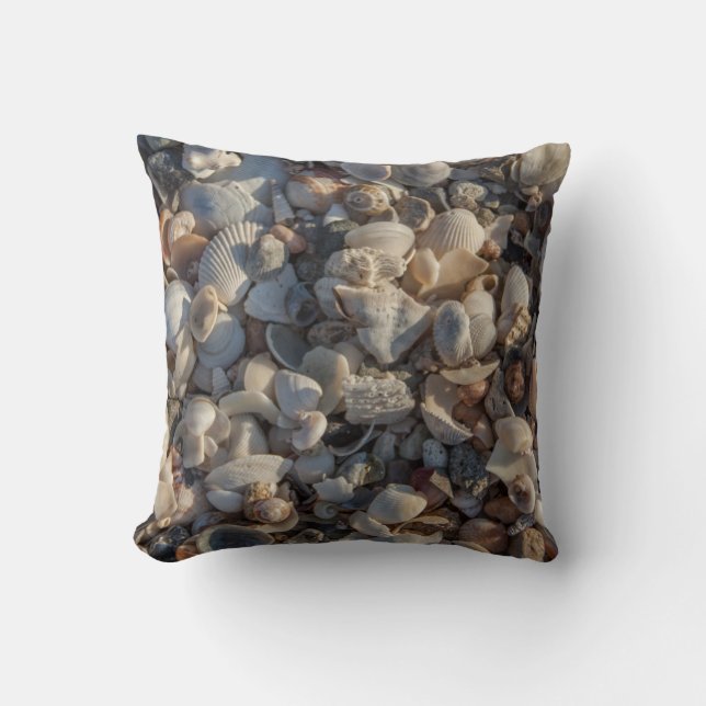 Cojín Decorativo Pila de Seashells (Anverso)