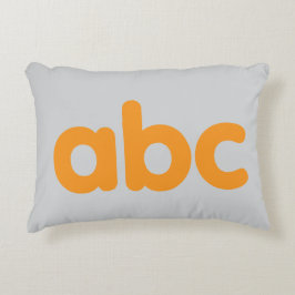 Cojín Decorativo Pilar ABC primario lúdico