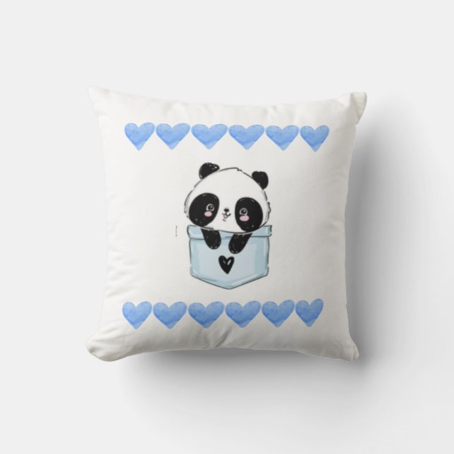 Cojín Decorativo Pilar animal infantil (Anverso)
