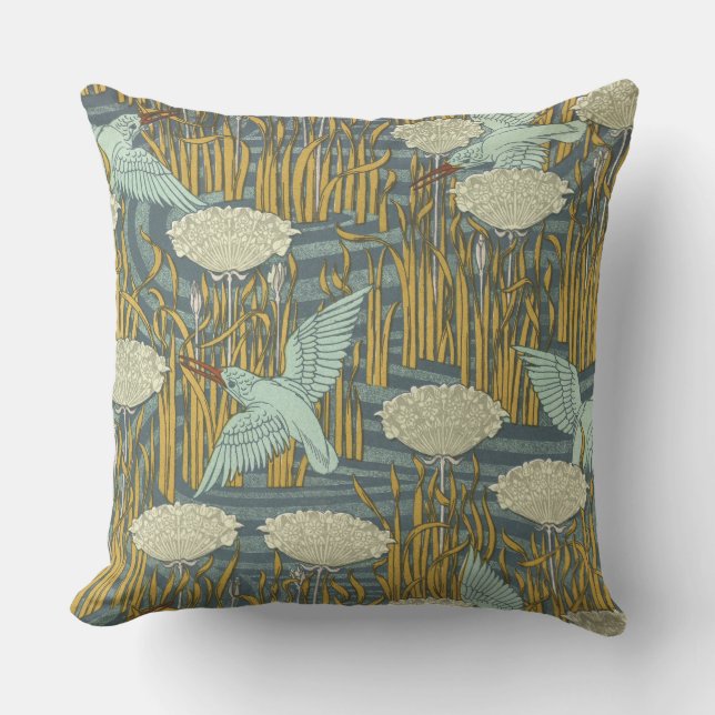 Cojín Decorativo Pilar Art Nouveau de diseño (Anverso)