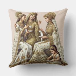 Cojín Decorativo Pilar artístico de diseño étnico