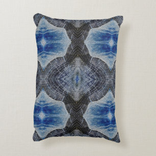 Cojín Decorativo Pilar azul demasiado acentuado