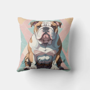 Cojín Decorativo Pilar Bulldog personalizado