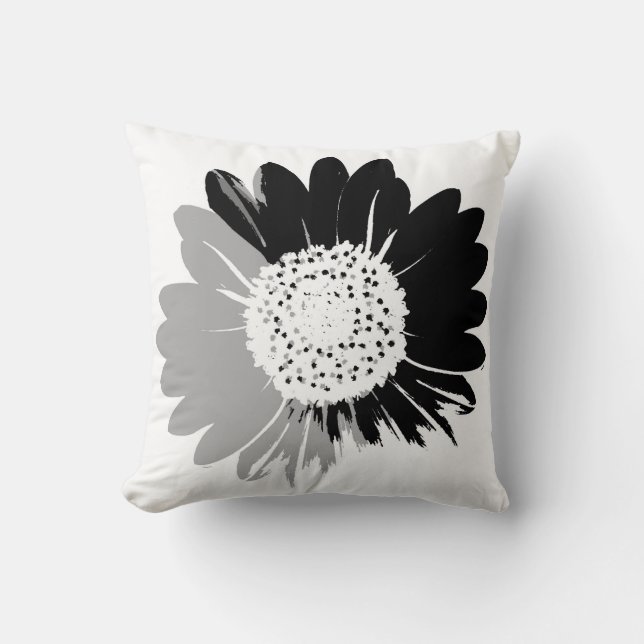 Cojín Decorativo Pilar BW de girasol (Anverso)