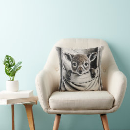 Cojín Decorativo Pilar canguro, diseño de Joey para bebé lindo
