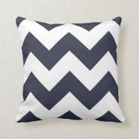 Pilar Chevron con zigzag azul marino