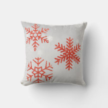 Pilar con copos de nieve brillante