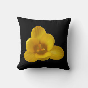 Cojín Decorativo Pilar Crocus amarillo