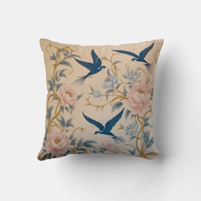 Cojín Decorativo Pilar cuadrado de diseño persa tradicional (Reverso )