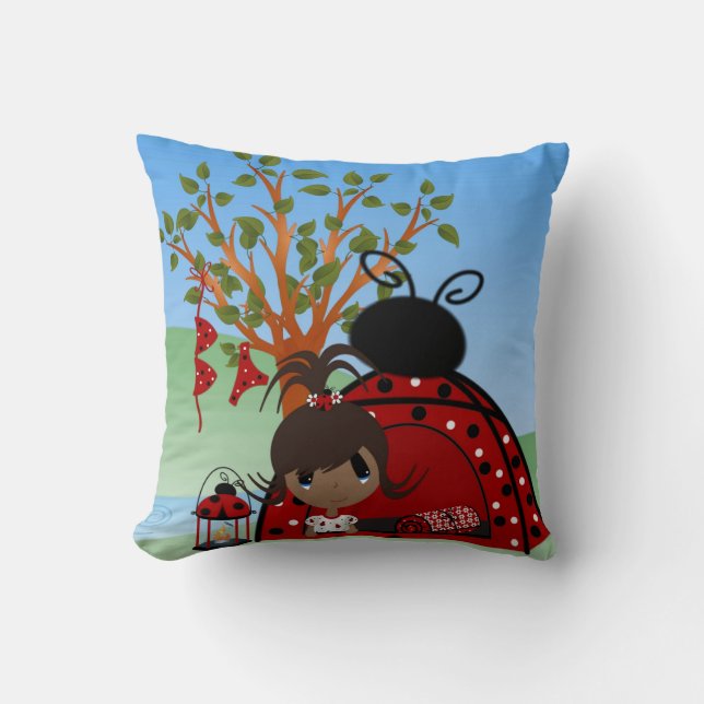 Cojín Decorativo Pilar de acampada (Anverso)