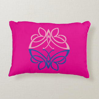 Cojín Decorativo Pilar de acento de la mariposa