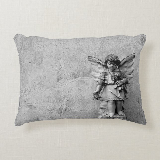 Cojín Decorativo Pilar de acento estatuar de Angel (Anverso)