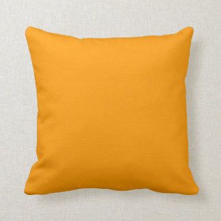 Cojín Decorativo Pilar de acento sólido naranja