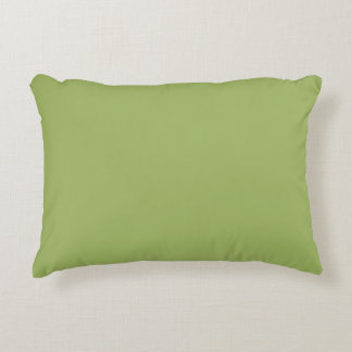 Cojín Decorativo Pilar de acento verde de camuflaje