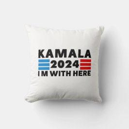 Cojín Decorativo Pilar de apoyo de Kamala Harris
