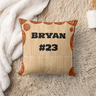 Cojín Decorativo Pilar de baloncesto personalizado