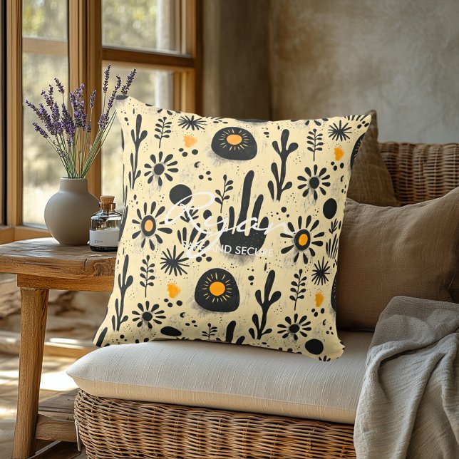 Cojín Decorativo Pilar de bienestar personalizado con Inspirador (Subido por el creador)