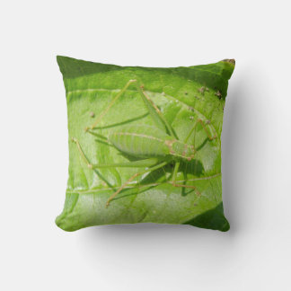 Cojín Decorativo Pilar de camuflaje de críquet verde