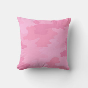 Cojín Decorativo Pilar de camuflaje rosa