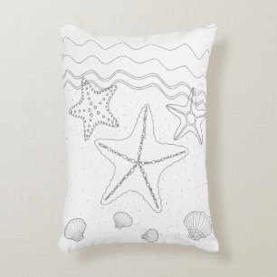 Cojín Decorativo Pilar de color para adultos Starfish