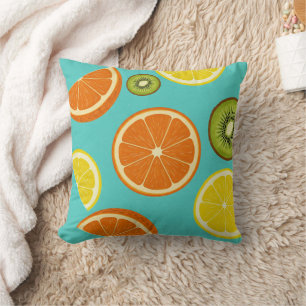 Cojín Decorativo Pilar de decoración de rodajas de fruta MCM