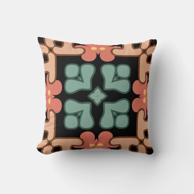 Cojín Decorativo Pilar de decoración moderna retro (Anverso)