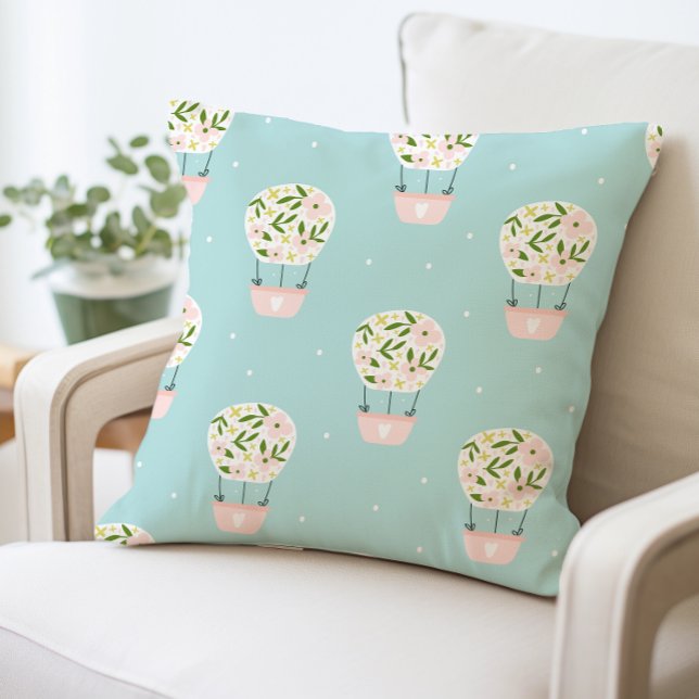 Cojín Decorativo Pilar de diseño de globo aerostático (Subido por el creador)