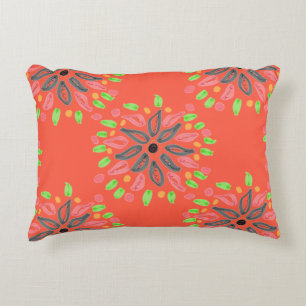 Cojín Decorativo Pilar de diseño reversible con rayas