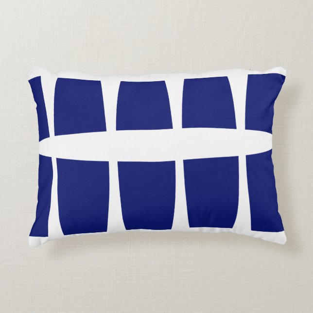 Cojín Decorativo Pilar de énfasis de degradado (Anverso)