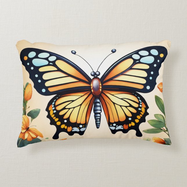 Cojín Decorativo Pilar de énfasis de imagen del vector (Anverso)