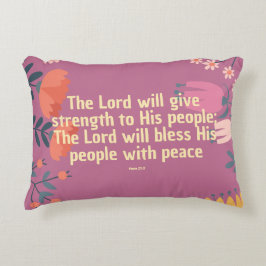 Cojín Decorativo Pilar de énfasis de la escritura