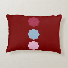 Cojín Decorativo Pilar de énfasis de línea circular