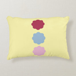 Cojín Decorativo Pilar de énfasis de línea circular