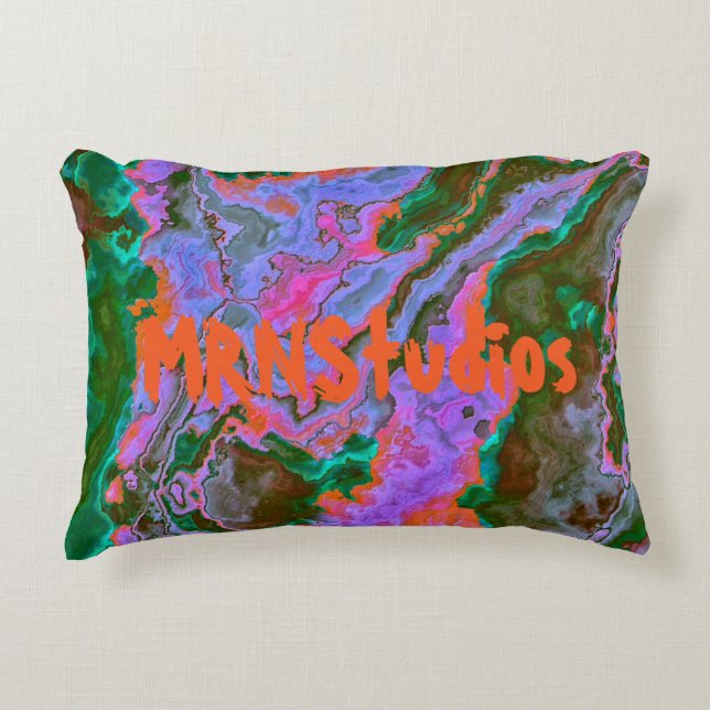 Cojín Decorativo Pilar de énfasis de mármol agrio (Anverso)