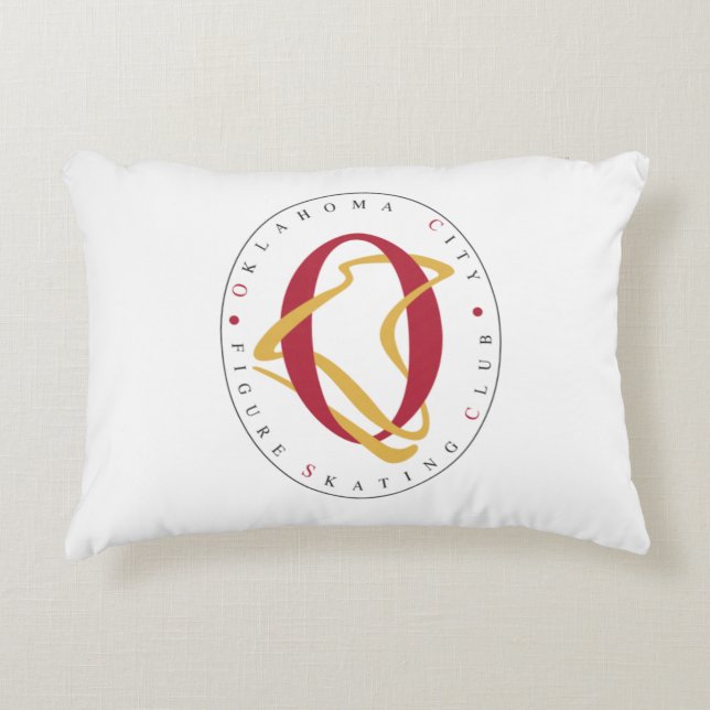 Cojín Decorativo Pilar de énfasis de pares OKCFSC (Anverso)