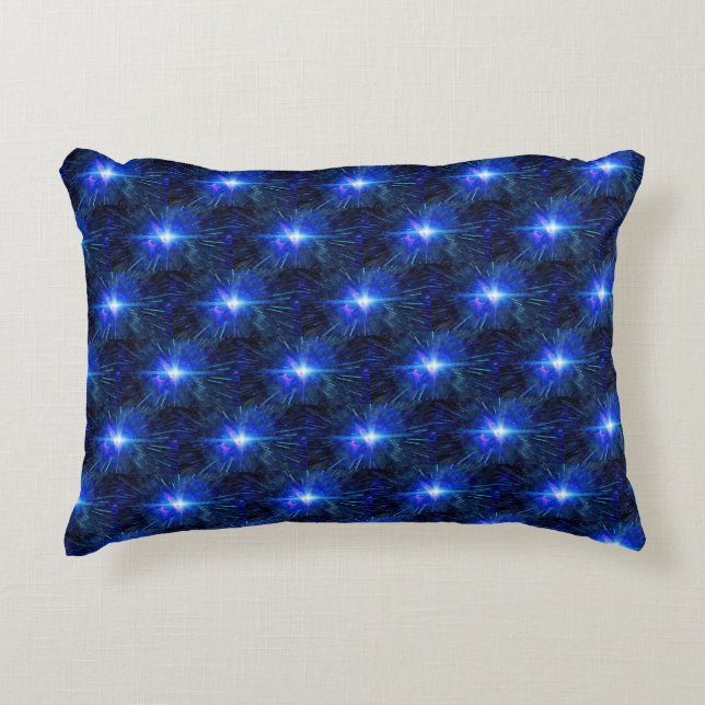 Cojín Decorativo Pilar de énfasis de STAR AZUL (Anverso)