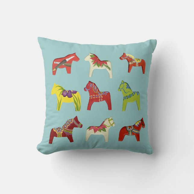 Cojín Decorativo Pilar de exposición de arte Dala (Anverso)