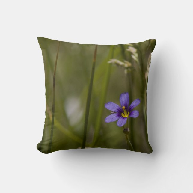Cojín Decorativo Pilar de flor silvestre 5 (Anverso)