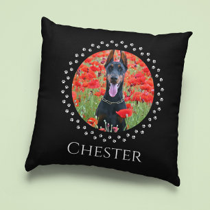 Cojín Decorativo Pilar de foto de perro - regalo personalizado del 