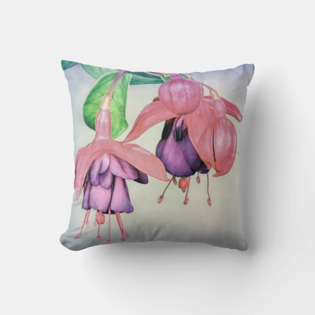 Cojín Decorativo Pilar de Fuchsia (Anverso)