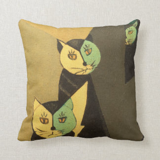 Cojín Decorativo Pilar de gatos de alto nivel