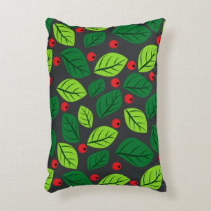 Cojín Decorativo Pilar de "hojas y bayas"