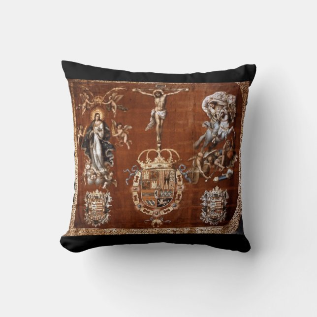 Cojín Decorativo Pilar de la bandera española Lepanto (Anverso)