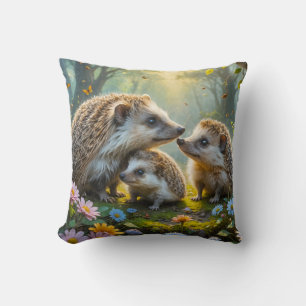Cojín Decorativo Pilar de la familia de los edgehog
